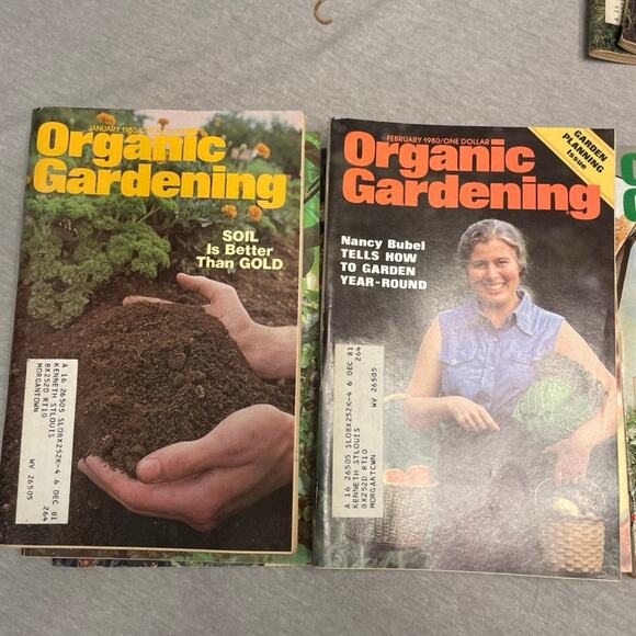 Vintage 1980 Organic Gardening Magazines Full Year Jan-Dec Bundle - Picture 5 of 7